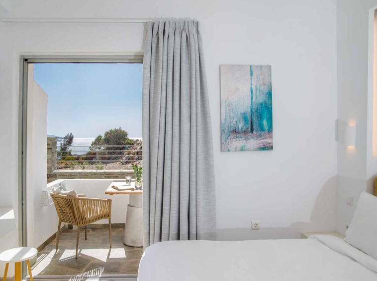 Room & Balcony View - Δωμάτιο & Θέα Μπαλκόνι Niriis Melite