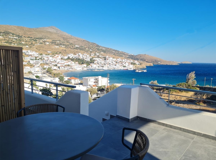 Niriis Apartment Psamathe Balcony View